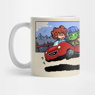 Piccolo's driving lesson! Mug